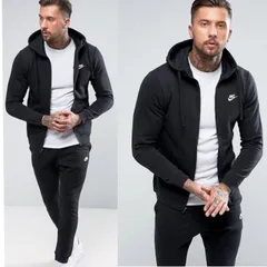 【新品未使用】ナイキ フレンチテリー スポーツウェア セットアップ ブラック