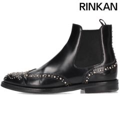 ボッテガヴェネタ ラグブーツ 美品 38 サイドゴア BOTTEGA VENETA ボッテガヴェネタ 592045 VIFH0 ザ・ラグ ブーツ