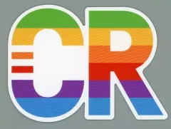 【中古】シール・ステッカー Crazy Raccoon(ロゴ：レインボー) CRロゴステッカー 「MEMBER CAN BADGES ＆ STICKERS SET 1」 