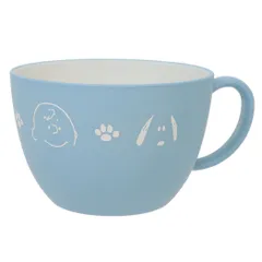 スヌーピー マグカップ スープカップ シンプルフェイス ピーナッツ カミオジャパン 日本製 食器 キャラクター グッズ 