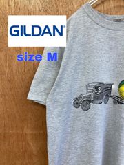 GILDAN メンズ Tシャツ グレー
