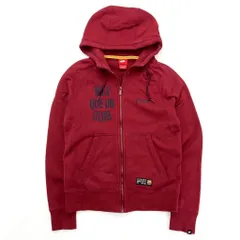 FCB ☆ NIKE 人気チーム◎ バルセロナ スウェット ジップアップ パーカー エンジ レッド S サッカー フットサル ナイキ バルサ■S1691
