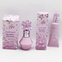 未使用 ジルスチュアート クリスタルブルーム サクラブーケ パフュームド ヘアミスト / ハンドクリーム セット CR7-03-13-23