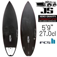 【中古】JSサーフボード ゼロ グラビティ カーボチューン モデル 5'9"×19 "×2 5/16" 27.0L ユーズドボード / JS Industries Xero Gravity Carbotune EPS Model 177.8cm