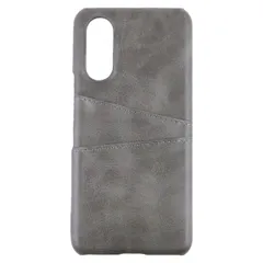 arrows We2 ケース F-52E カード収納 レザー スマート ケース 【Color】グレーのサムネイル