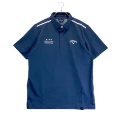 サイズ：L CALLAWAY キャロウェイ  半袖ポロシャツ  ネイビー系 [240101389082] ゴルフウェア メンズ ストスト