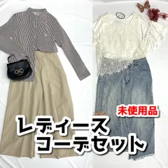未使用品　レディース服　コーデセット　まとめ売り　5点セット　M/13号　ikka ハニークリーパー　Khalita　INED　r・p・ｓ　通勤/通学/春夏　現状品　MO4-033