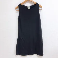 シビラ Sybilla ワンピース ノースリーブ ブラック Mサイズ 912782