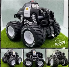 新品未使用　カーズ　モンスタートラック　4点セット　四輪駆動　メガサイズ 新品未使用 カーズ モンスタートラック 4点セット 四輪駆動 メガ