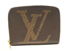 4 LOUIS VUITTON ヴィトン ジッピー・コインパース モノグラム ジャイアント ☆ M69354 小銭入れ コインケース ブラウン 財布 ▼ 6G