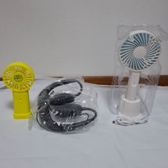 お買い得！　ハンディーファン3つセット
