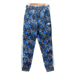 アディダスオリジナルス adidas originals ジョガーパンツ 迷彩柄 カモフラ M グレー 青 ブルー /MN ■GY19のサムネイル
