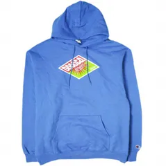 THE GOOD COMPANY x IMA:ZINE ザ グッドカンパニー イマジン 別注 Champion製 ロゴプリントスウェットプルオーバーパーカー XL(JPN/3XL) ブルー フーディー エコフリース 裏起毛 トップス g19569