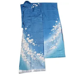 【訳あり】振袖 成人式  正絹 格安 新品 桜柄 未仕立て 結婚式 卒業式 和服 和装 レディース 女性 B反品 仮絵羽