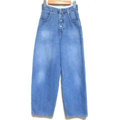23SS 【エムエムシックス】バギーデニムパンツ 26 ハイウエストデニム 23SS 【エムエムシックス】バギーデニムパンツ 26 ハイウエスト