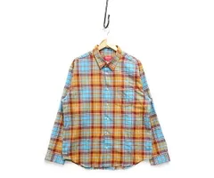 SUPREME シュプリーム 22AW Plaid Flannel Shirt チェック フランネルシャツ サイズL 正規品 / 29094