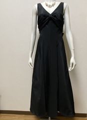 USA製Nicole Millerニコルミラーコレクション ブラックバックデカリボン パニエ入 ワンピース ドレス 衣装サイズ0 7号S