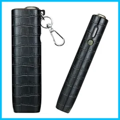 【人気商品】Hoperloケース アイコスイルマワンに適用する ケース イルマワン対応 イルマｉワン対応のケース PUレザー製 イルマワン用のカバー キーホルダー 付き 持ち運び便利 iluma one 対応 （ケースのみ） (ブラック)