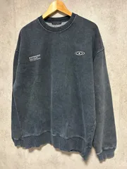 ZARA ウォッシュ加工テキストスウェットシャツ