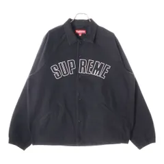 新品Supreme アーチロゴ デニムコーチジャケット 黒 Supreme Arc Denim Coaches Jacket 