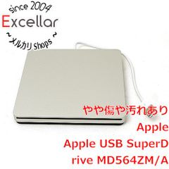 [bn:9] APPLE　DVDドライブ USB SuperDrive　MD564ZM/A(A1379)のサムネイル