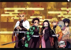 【中古】クリアファイル 集合(5人/横型) 雑誌イラストシリーズレイヤードクリアファイル19 「劇場版 鬼滅の刃 無限列車編」