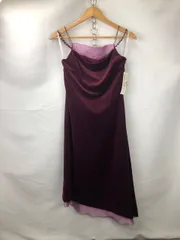 新品未使用　MAITRESSE　メトリーゼ　別珍　アシンメトリーワンピース　サイズ9号　№575024643　日本製　ヤマダヤ　05111918　02