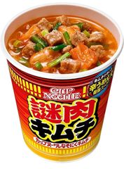 日清 カップヌードル 謎肉キムチ