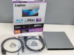 Logitec LBD-PVE6U3CMSV ポータブルブルーレイドライブ for Mac
