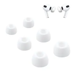 【在庫処分】Pro イヤーピース柔らかく快適イヤーチップfor Airpods Airpods イヤーチップfor Pro 第2世代 pro2 イヤーピース 、for airpods Airpods Adhiper pro イヤーピース [3ペア] 滑り止めノ