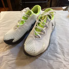 ♪Nike Court Air Zoom Vapor Cage 4 White Volt ※箱なし