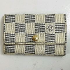 LOUIS VUITTON ダミエ・アズール 名刺入れ カードケース二つ折り美品