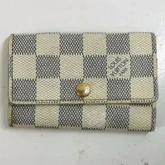 【中古】LOUIS VUITTON ダミエアズール N61745 ミュルティクレ6 6連キーケース