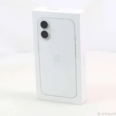 【極美品】iPhone16 Plus 256GB ホワイトSIMフリー アップル(Apple) iPhone 16 256GB ホワイト SIMフリー MYDX3J/A