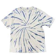 RonHerman ロンハーマン タイダイTシャツ XL 3520900127 ブルーxホワイト