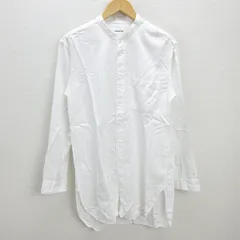 G■モンキータイム/monkey time バンドカラーシャツ/無地【L】白/men's/118【中古】■