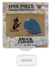 【中古】アクリルスタンド・アクリルパネル ブルック＆ラブーン アクリルスタンド 「一番くじ ワンピース ROAD TO DAWN-冒険への軌跡-」 G賞