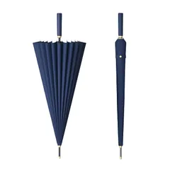 [Luvian]傘 メンズ 長傘 大きい【高強度24本骨 風に強い】直径115cm 超撥水 雨傘 ジャンプ傘 大きい 丈夫なグラスファイバー骨 耐風傘 紳士傘 雨傘 自動長柄傘大型 頑丈 ワンタッチ ジャンプ式 撥水 軽量 梅雨対策 台風対策 通学 通勤 収納