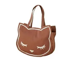 トートバッグ アディクト 猫のトートバッグ おすましプーちゃん キャンバストート ブラウン P131019-24 ブラウン トートバッグ トートバック 新品 送料無料