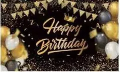 【在庫処分】おうちスタジオ おしゃれ Happy シンプル 飾り バースデー Birthday バースデー 写真背景 フォトポスター パーティー 飾り付け 110x180cm 大型 サプライズ 誕生日 タペストリー Shanke