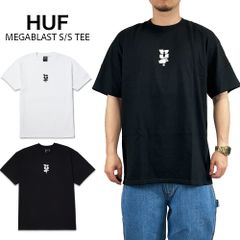 【新品】ハフ Tシャツ 半袖 HUF SET MEGABLAST S/S TEE 2025SS ブラック ホワイト トップス スケーター ストリート系 スケートボード 人気 メンズ 正規品 TS02481