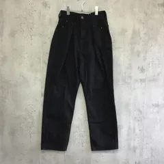 Classical Elf クラシカルエルフ　ハイウエストタックデニムパンツ　黒　レディース　Lサイズ