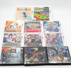 닌텐도 3DS 인기작 정리 판매: 포켓몬 선·역전 재판 6·대역전 재판 1&2·몬한 3작·J레전드 열전 등