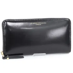 【GIANNI CHIARINI / ジャンニキアリーニ】財布 長財布 ラウンドファスナー ブラック (PF5042 CLUX NERO) 23SS [新品] [訳あり]のサムネイル