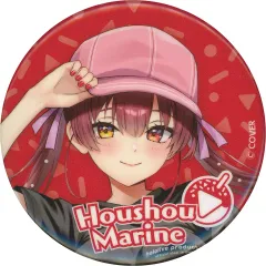 【中古】バッジ・ピンズ 宝鐘マリン(顔アップ) 「バーチャルYouTuber ホロライブ hololive production official shop in Osaka Umeda ランダム缶バッジ」