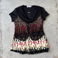 blouse / レイヤード風 トップス #a893