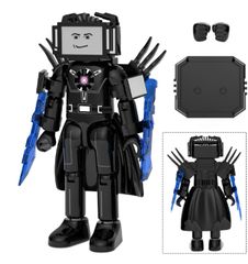 즉납 스키비디화장실 업그레이드 타이탄 TV맨 3.0 조립식 피규어 큰 LEGO 호환 레고 블록 타이카메 미니피그 13㎝약