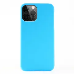iPhone13 Pro ケース アイフォン13プロ  耐衝撃 シンプル さらさら ハード ケース 【Color】 スカイブルー