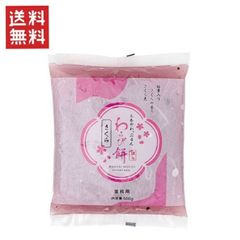 北條製餡 銀作 桜わらびもち（桜葉入り） 500g - 桜の風味豊かな和スイーツ 送料無料