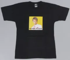氷川きよし　Tシャツ　サイズM　デカロゴ　写真　長良グループ　入手困難　古着 氷川きよし Tシャツ サイズM デカロゴ 写真 長良グループ 入手